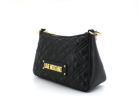 LOVE MOSCHINO Borsa Pochette Quilted Tracolla Nero JC4135PP0ELA0000 - Sandrini Calzature e Abbigliamento