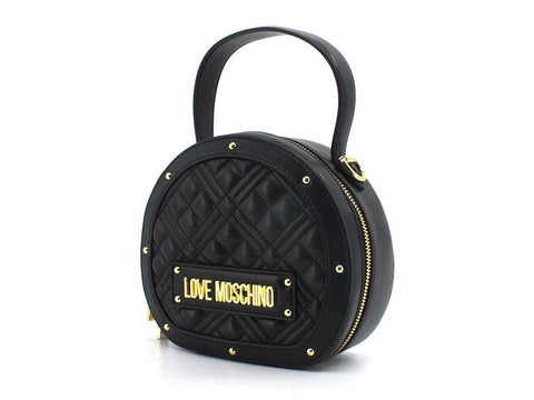 LOVE MOSCHINO Borsa Pochette Tonda Frame Nero JC4316PP0ELA0000 - Sandrini Calzature e Abbigliamento