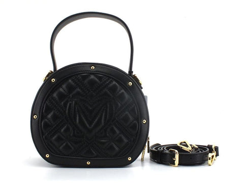 LOVE MOSCHINO Borsa Pochette Tonda Frame Nero JC4316PP0ELA0000 - Sandrini Calzature e Abbigliamento