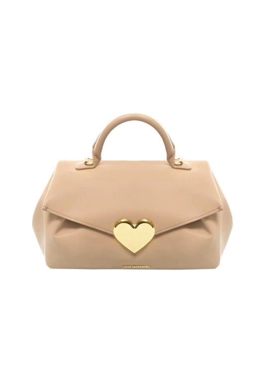 LOVE MOSCHINO Borsa Saddle Clutch Cuore Nude JC4075PP1HLC0609 - Sandrini Calzature e Abbigliamento