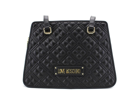 LOVE MOSCHINO Borsa Saddle Trapuntata - Sandrini Calzature e Abbigliamento