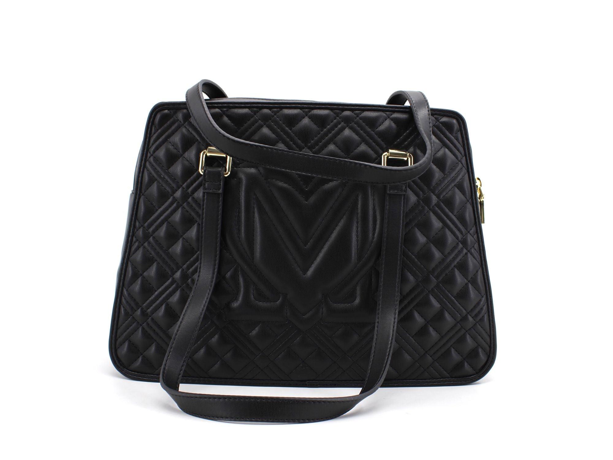 LOVE MOSCHINO Borsa Saddle Trapuntata - Sandrini Calzature e Abbigliamento