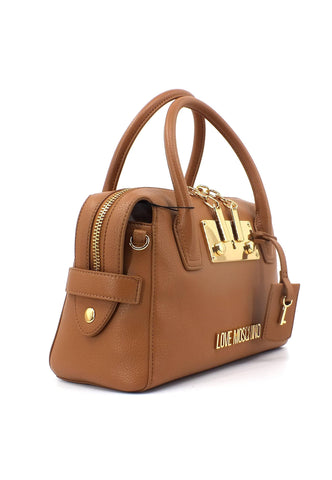 LOVE MOSCHINO Borsa Satchel Cammello JC4091PP1GLU0201 - Sandrini Calzature e Abbigliamento