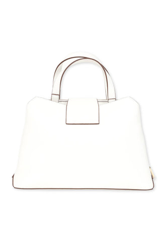 LOVE MOSCHINO Borsa Satchel Cuori Bianco JC4131PP1GLI1100 - Sandrini Calzature e Abbigliamento