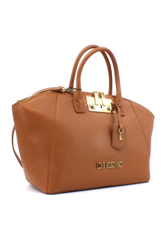 LOVE MOSCHINO Borsa Shopper Clutch Cammello JC4090PP1GLU0201 - Sandrini Calzature e Abbigliamento