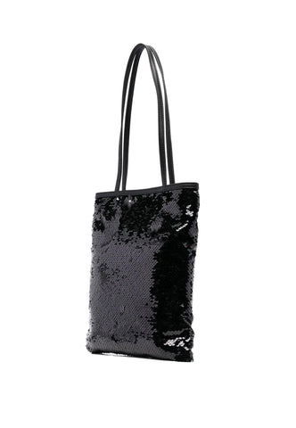 LOVE MOSCHINO Borsa Shopper Mid Paillettes Nero JC4069PP1GLP100A - Sandrini Calzature e Abbigliamento