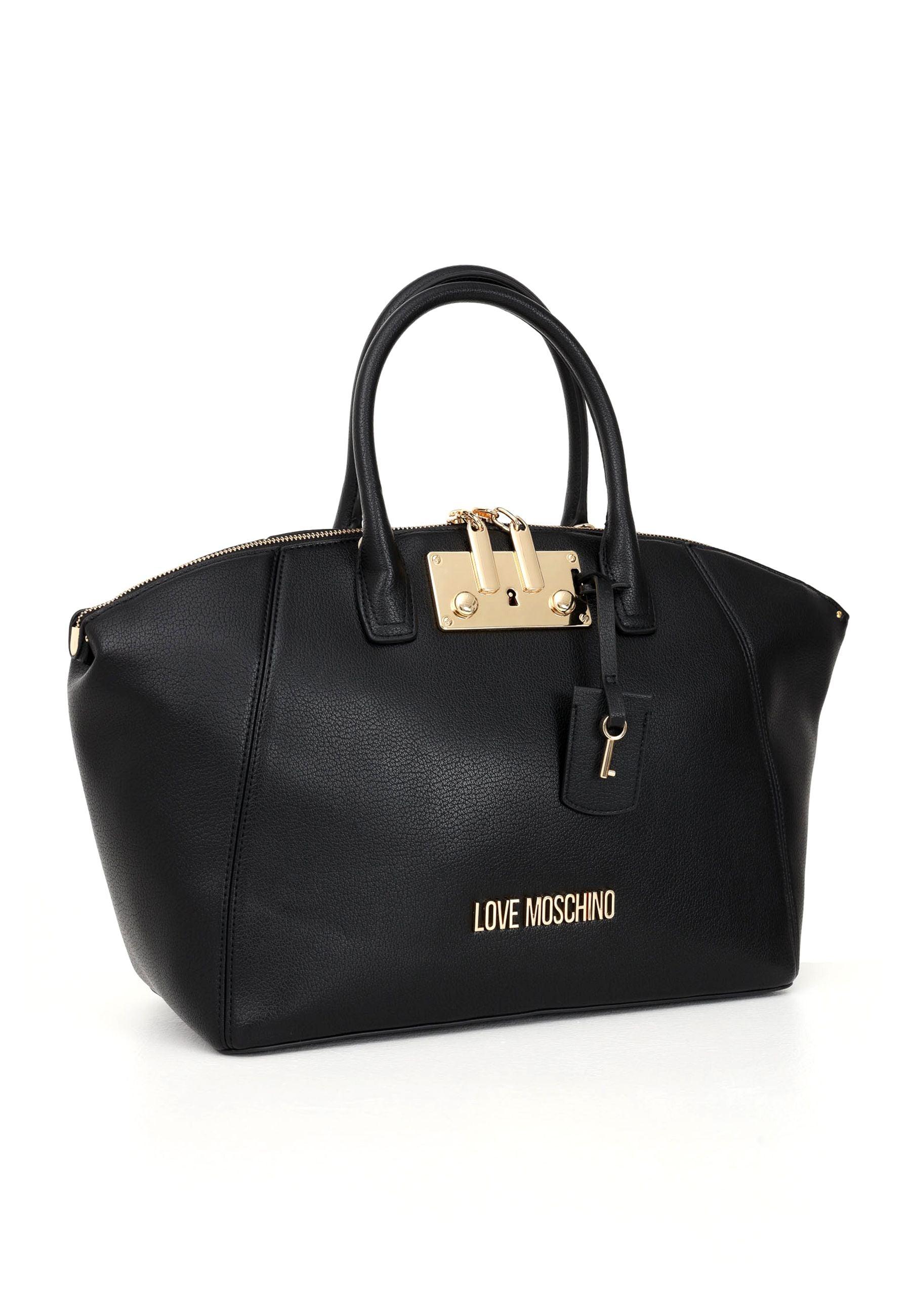 LOVE MOSCHINO Borsa Shopper Nero JC4090PP1GLU0000 - Sandrini Calzature e Abbigliamento