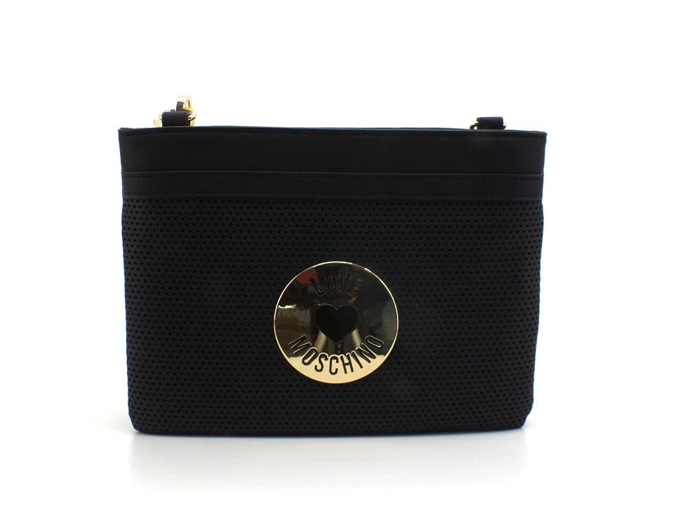 LOVE MOSCHINO Borsa Shoulder Bag Tracolla Logo Nero JC4398PP0EKL100A - Sandrini Calzature e Abbigliamento