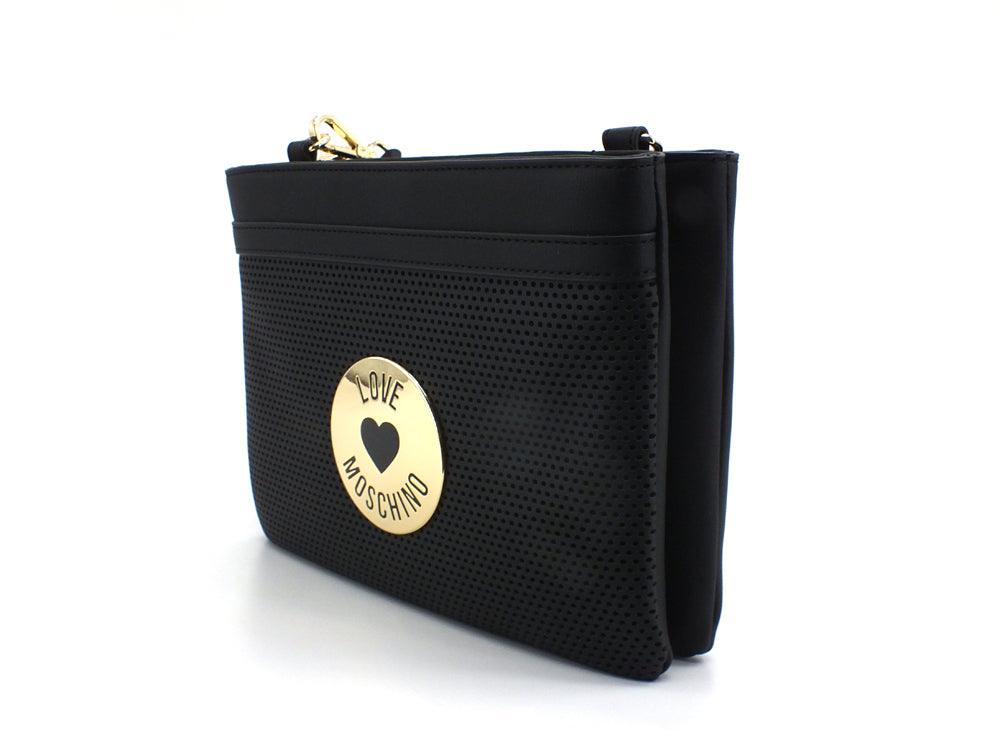 LOVE MOSCHINO Borsa Shoulder Bag Tracolla Logo Nero JC4398PP0EKL100A - Sandrini Calzature e Abbigliamento