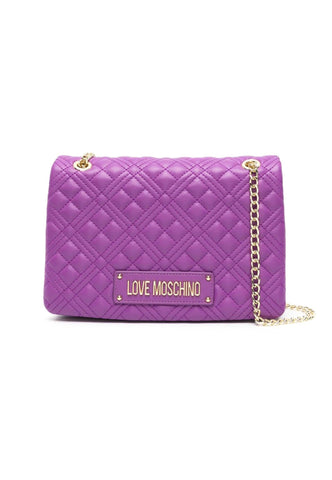 LOVE MOSCHINO Borsa Shoulder Donna Viola JC4014PP1ILA0650 - Sandrini Calzature e Abbigliamento