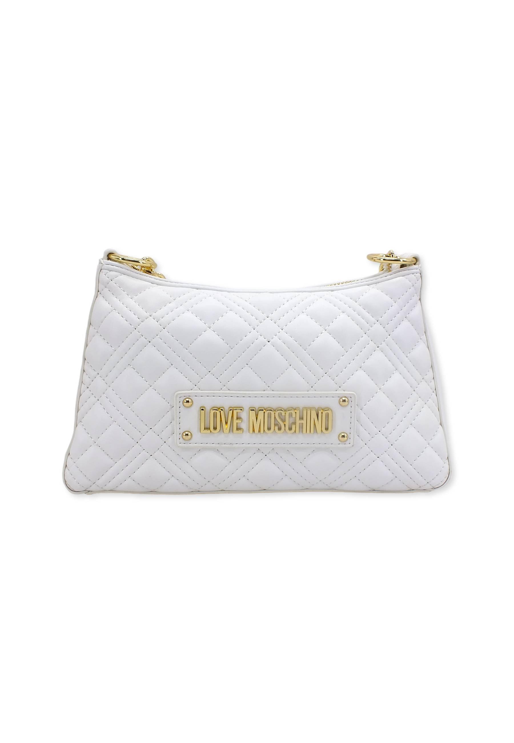 LOVE MOSCHINO Borsa Small Hobo Off White JC4135PP0FLA0120 - Sandrini Calzature e Abbigliamento