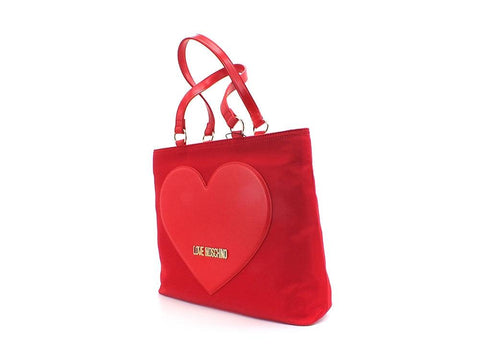 LOVE MOSCHINO Borsa Tote 2 Cuore Rosso JC4330PP0EKD150A - Sandrini Calzature e Abbigliamento