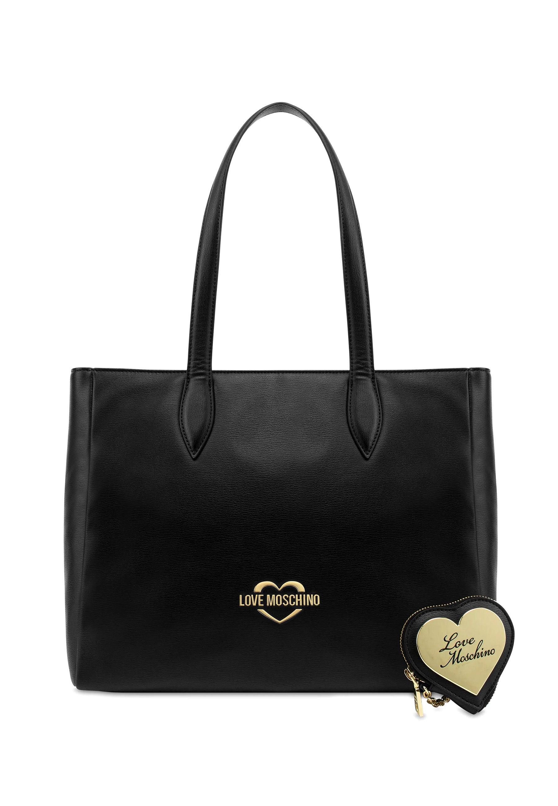 LOVE MOSCHINO Borsa Tote Big Nero JC4082PP1HLD0000 - Sandrini Calzature e Abbigliamento