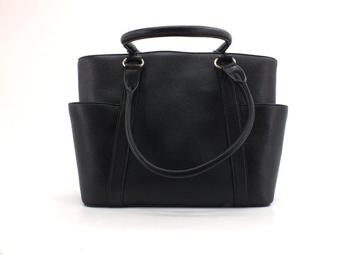 LOVE MOSCHINO Borsa Tote Fibbia Nero JC4312PP0DKO0000 - Sandrini Calzature e Abbigliamento