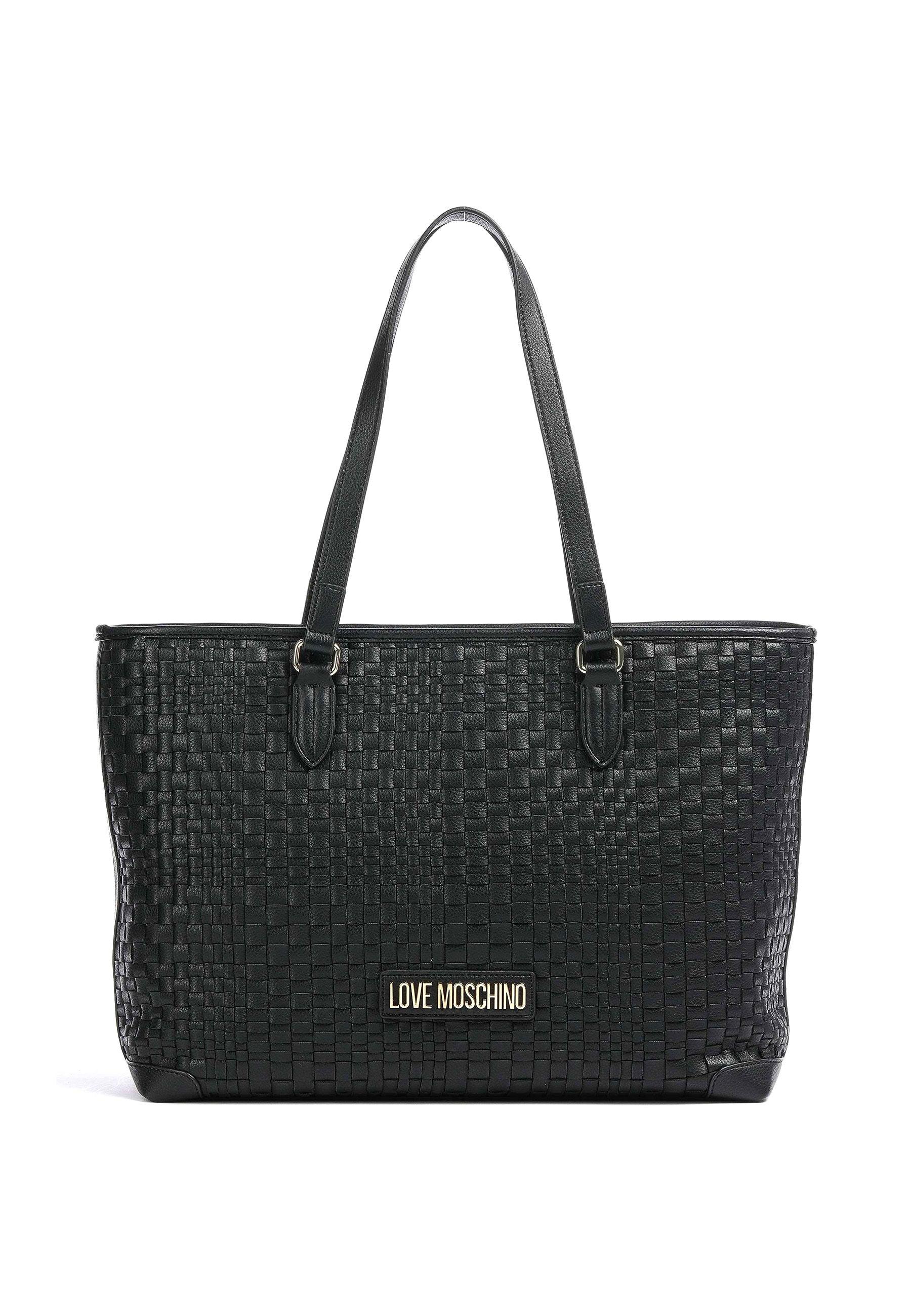 LOVE MOSCHINO Borsa Tote Intreccio JC4236PP0GKM0000 - Sandrini Calzature e Abbigliamento