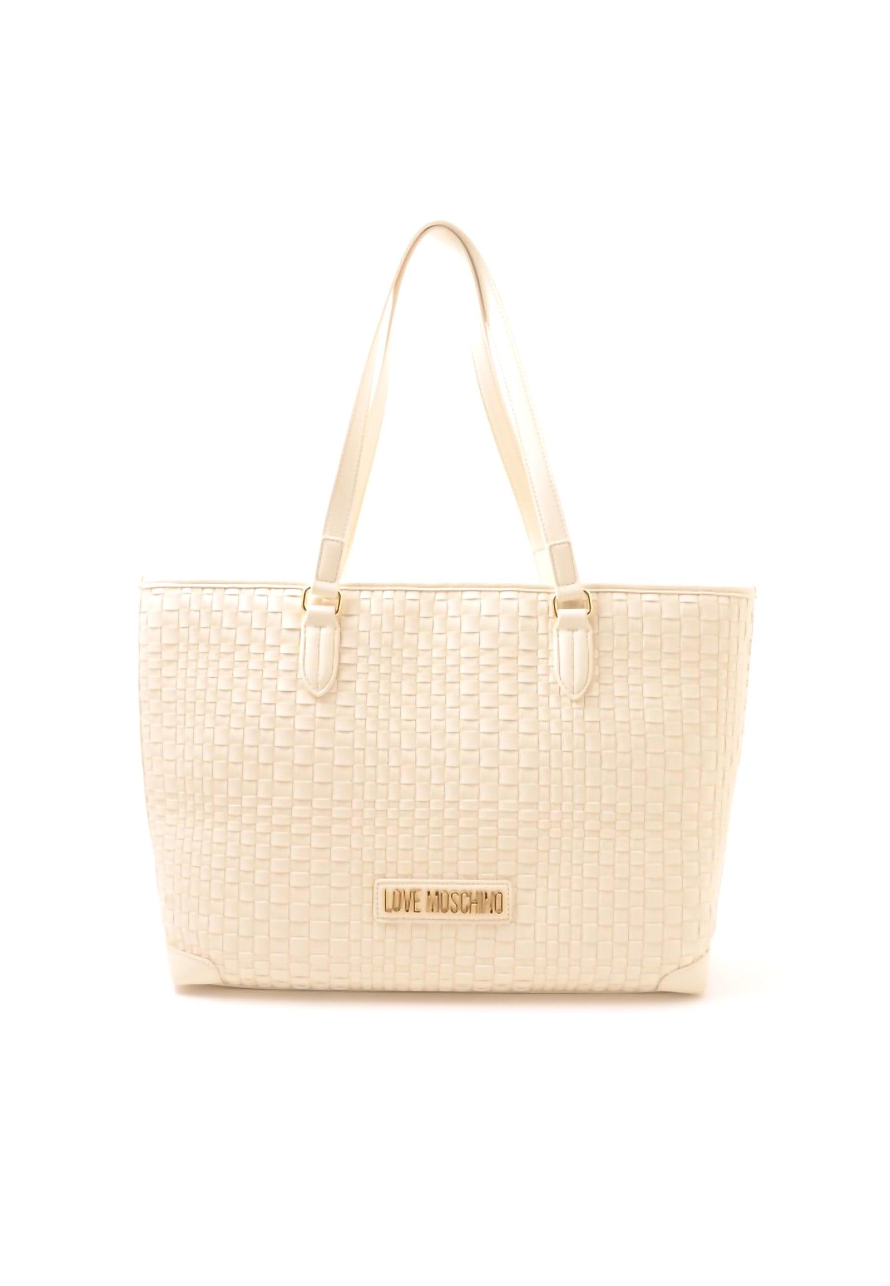 LOVE MOSCHINO Borsa Tote Intreccio Lamb JC4236PP0GKM0103 - Sandrini Calzature e Abbigliamento