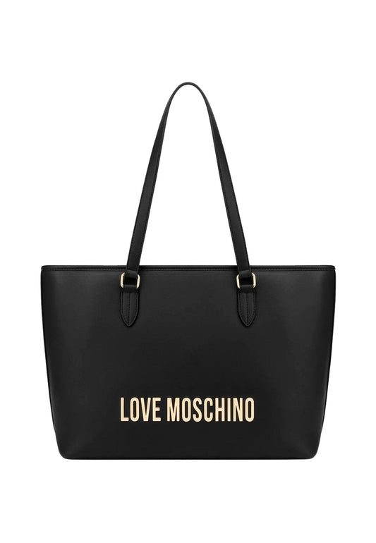 LOVE MOSCHINO Borsa Tote Large Nero JC4190PP0HKD0000 - Sandrini Calzature e Abbigliamento