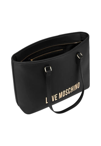 LOVE MOSCHINO Borsa Tote Large Nero JC4190PP0HKD0000 - Sandrini Calzature e Abbigliamento