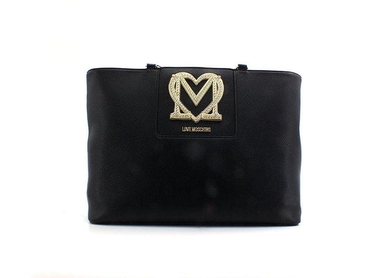 LOVE MOSCHINO Borsa Tote Logo Nero JC4382PP0EKM0000 - Sandrini Calzature e Abbigliamento