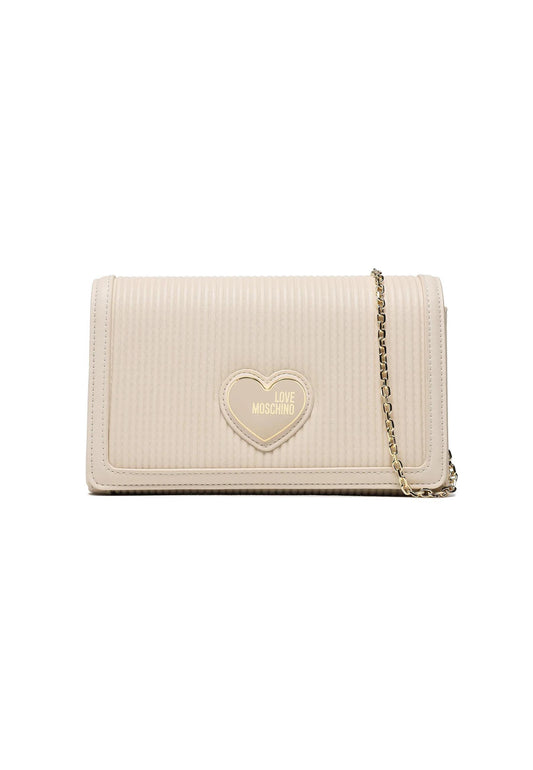 LOVE MOSCHINO Borsa Tracolla Avorio Beige JC4080PP1GLA1110 - Sandrini Calzature e Abbigliamento