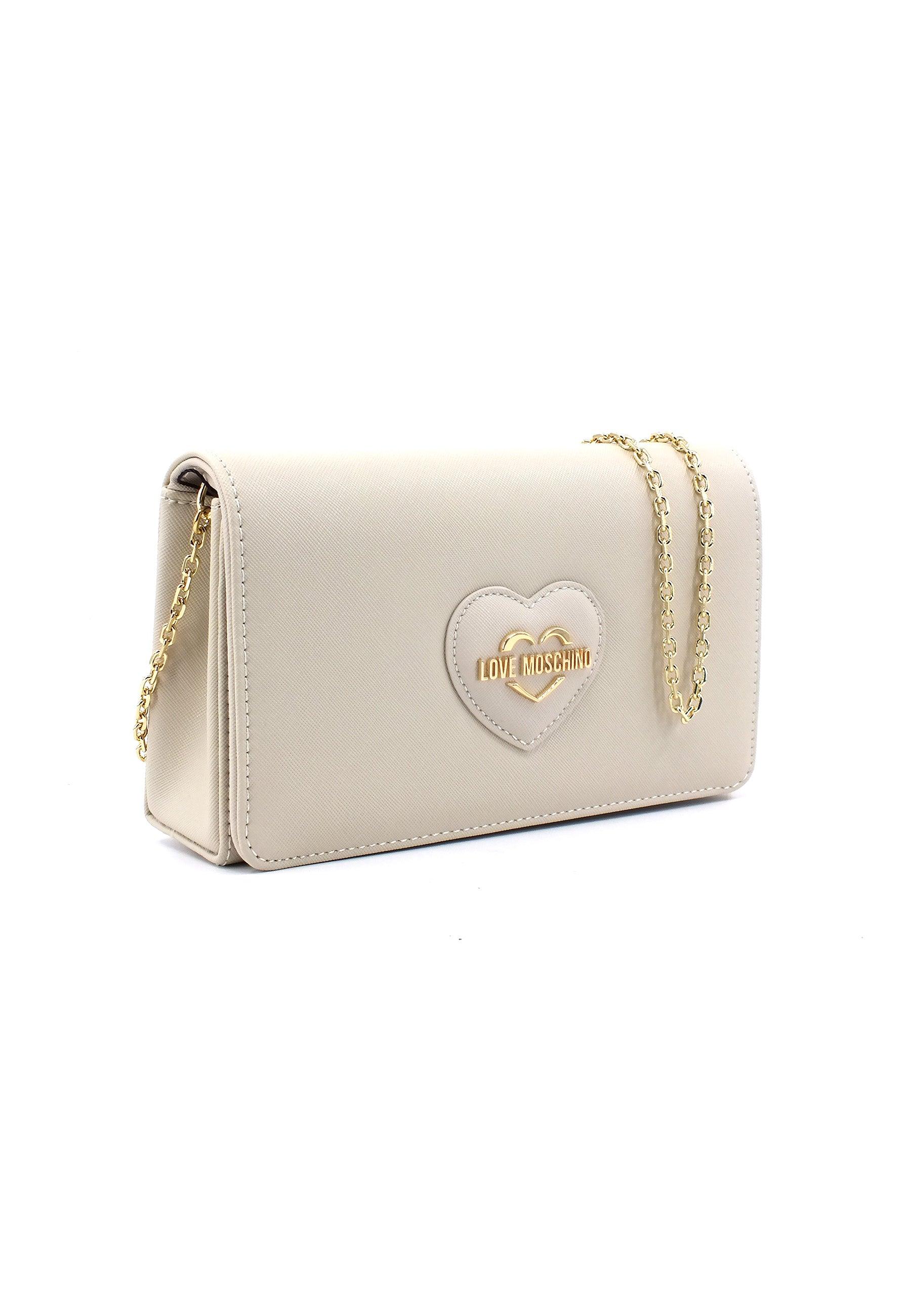LOVE MOSCHINO Borsa Tracolla Avorio Beige JC4268PP0HKL0110 - Sandrini Calzature e Abbigliamento
