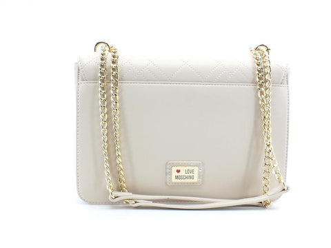 LOVE MOSCHINO Borsa Tracolla Clutch Cuore Avorio JC4070PP1ELP0110 - Sandrini Calzature e Abbigliamento