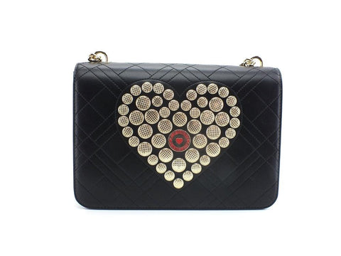 LOVE MOSCHINO Borsa Tracolla Clutch Cuore Nero JC4070PP1ELP0000 - Sandrini Calzature e Abbigliamento