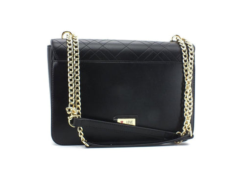 LOVE MOSCHINO Borsa Tracolla Clutch Cuore Nero JC4070PP1ELP0000 - Sandrini Calzature e Abbigliamento