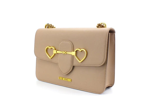 LOVE MOSCHINO Borsa Tracolla Clutch Cuori Nude JC4075PP1ELC0107 - Sandrini Calzature e Abbigliamento