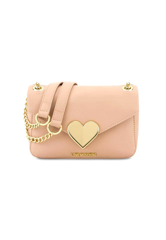 LOVE MOSCHINO Borsa Tracolla Cuore Nude JC4073PP1HLC0609 - Sandrini Calzature e Abbigliamento