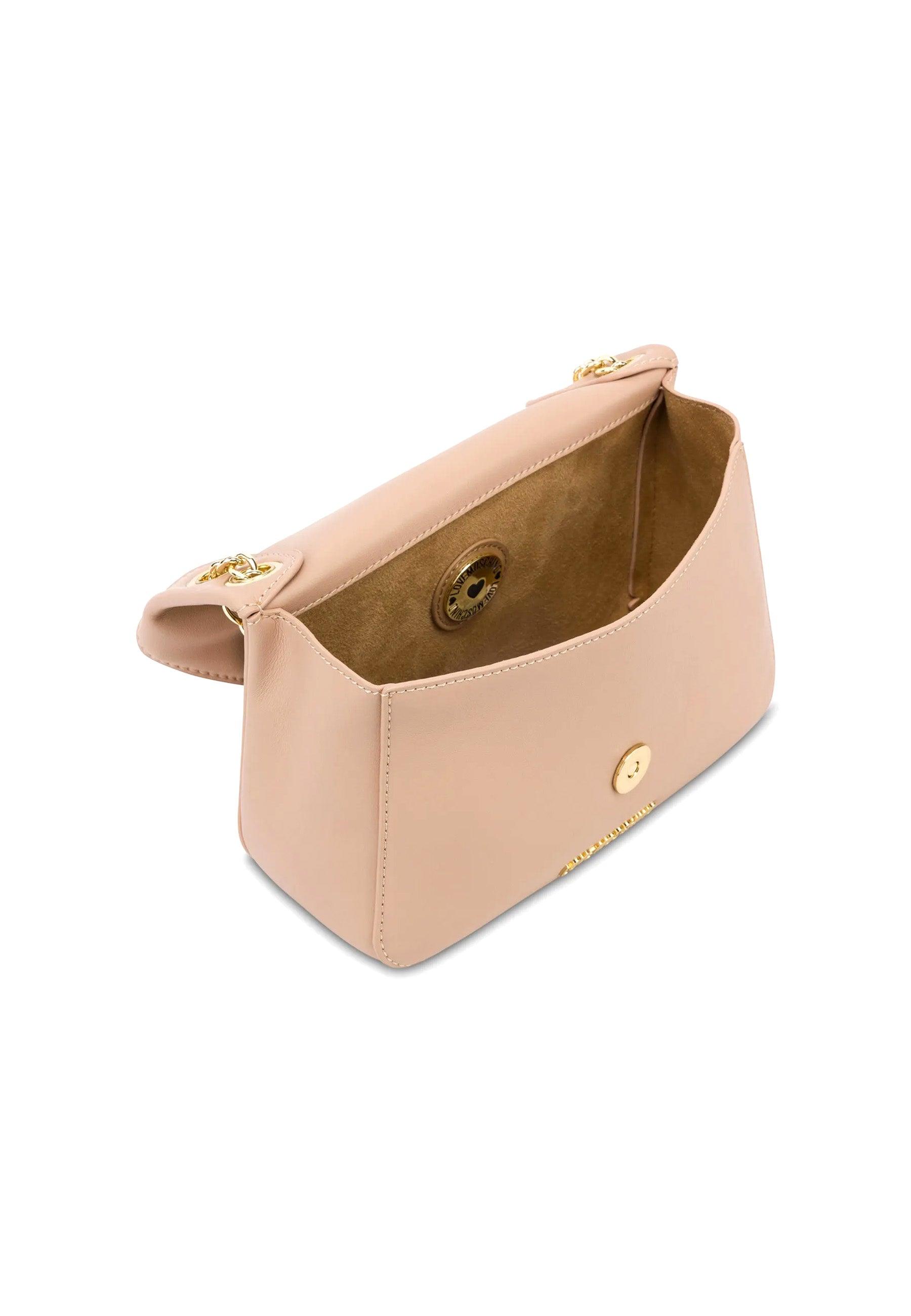 LOVE MOSCHINO Borsa Tracolla Cuore Nude JC4073PP1HLC0609 - Sandrini Calzature e Abbigliamento