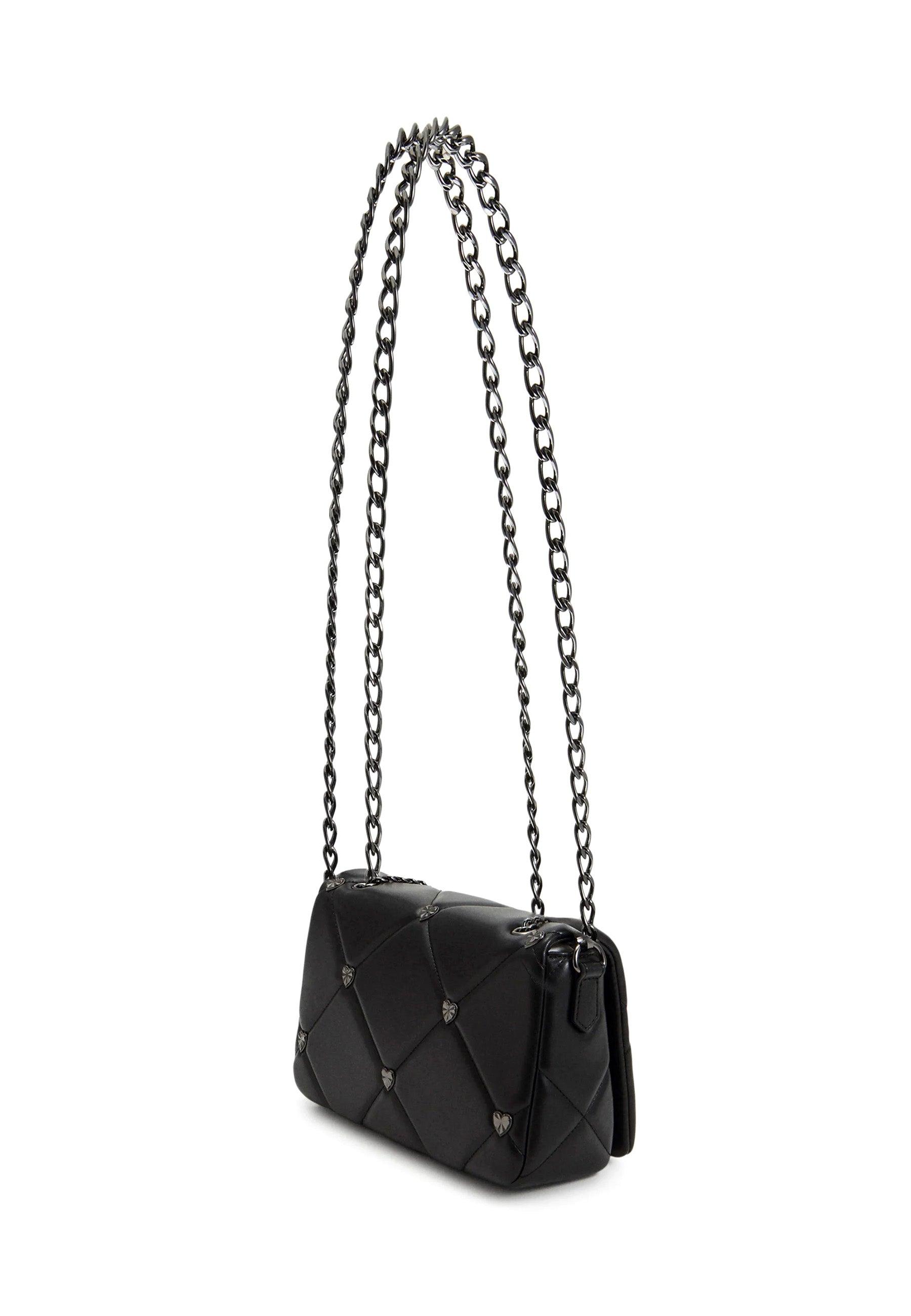 LOVE MOSCHINO Borsa Tracolla Cuori Nero Canna di Fucile JC4186PP0HLZ0000 - Sandrini Calzature e Abbigliamento