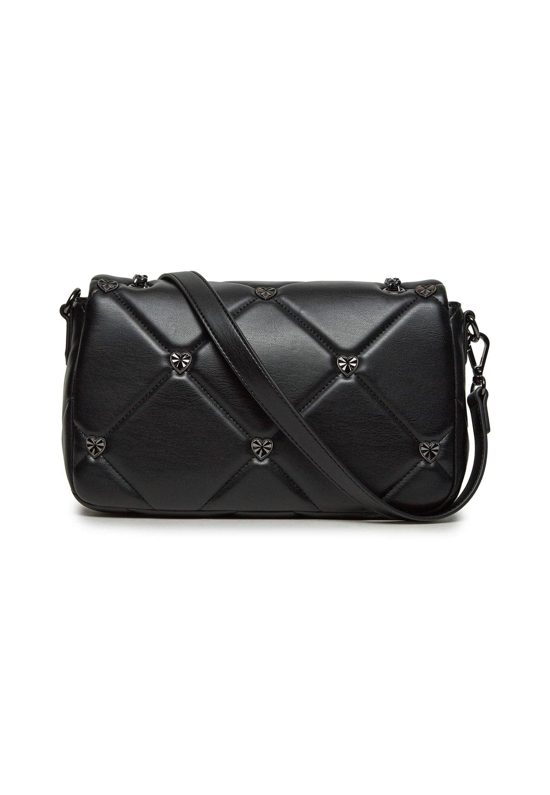 LOVE MOSCHINO Borsa Tracolla Cuori Nero Canna di Fucile JC4186PP0HLZ0000 - Sandrini Calzature e Abbigliamento
