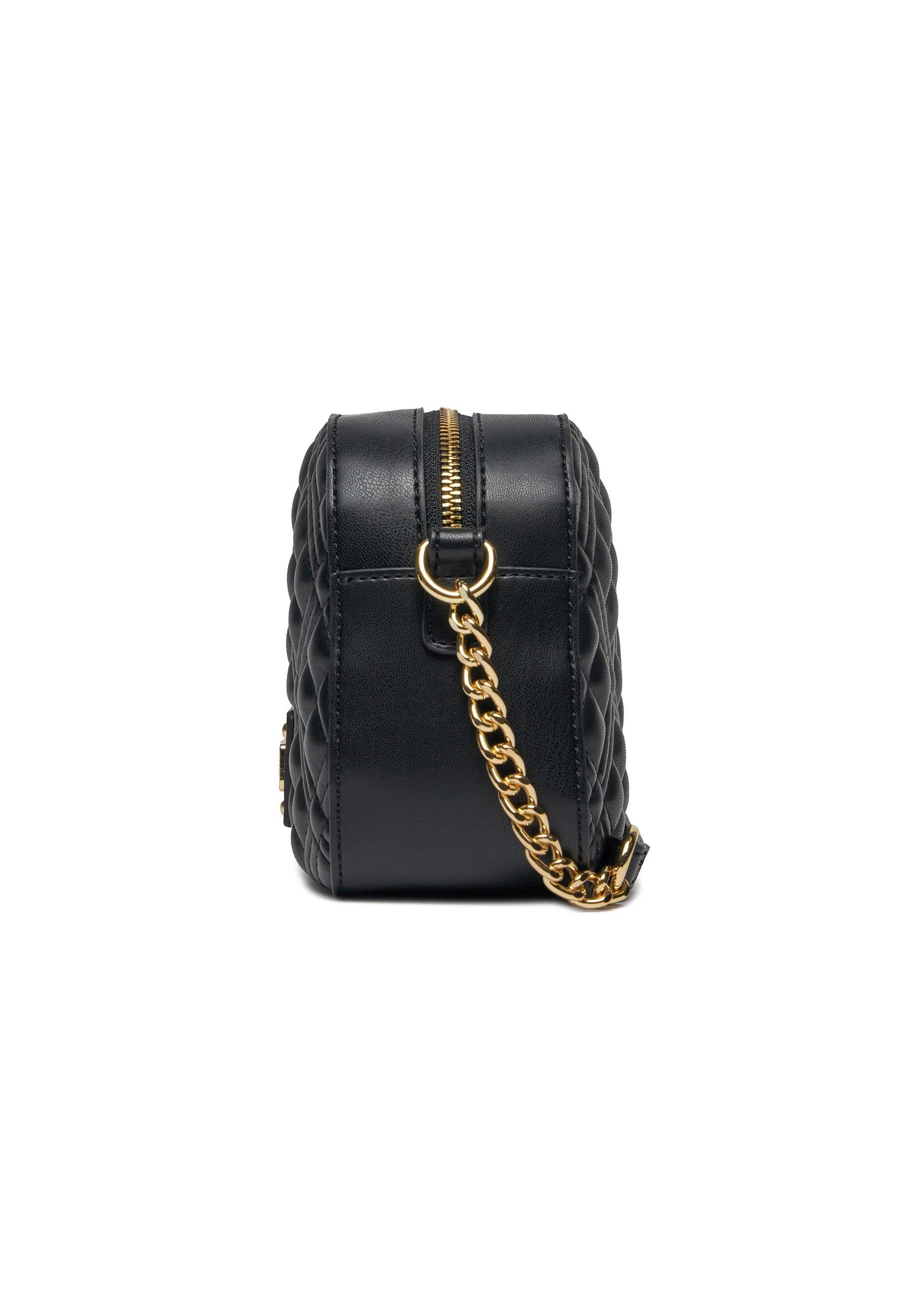 LOVE MOSCHINO Borsa Tracolla Donna Nero Gold JC4013PP1ILA0000 - Sandrini Calzature e Abbigliamento