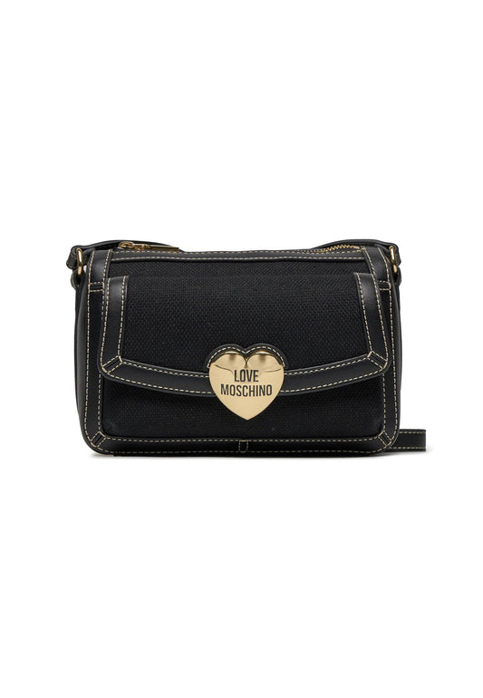 LOVE MOSCHINO Borsa Tracolla Donna Nero JC4046PP1ILH100A - Sandrini Calzature e Abbigliamento