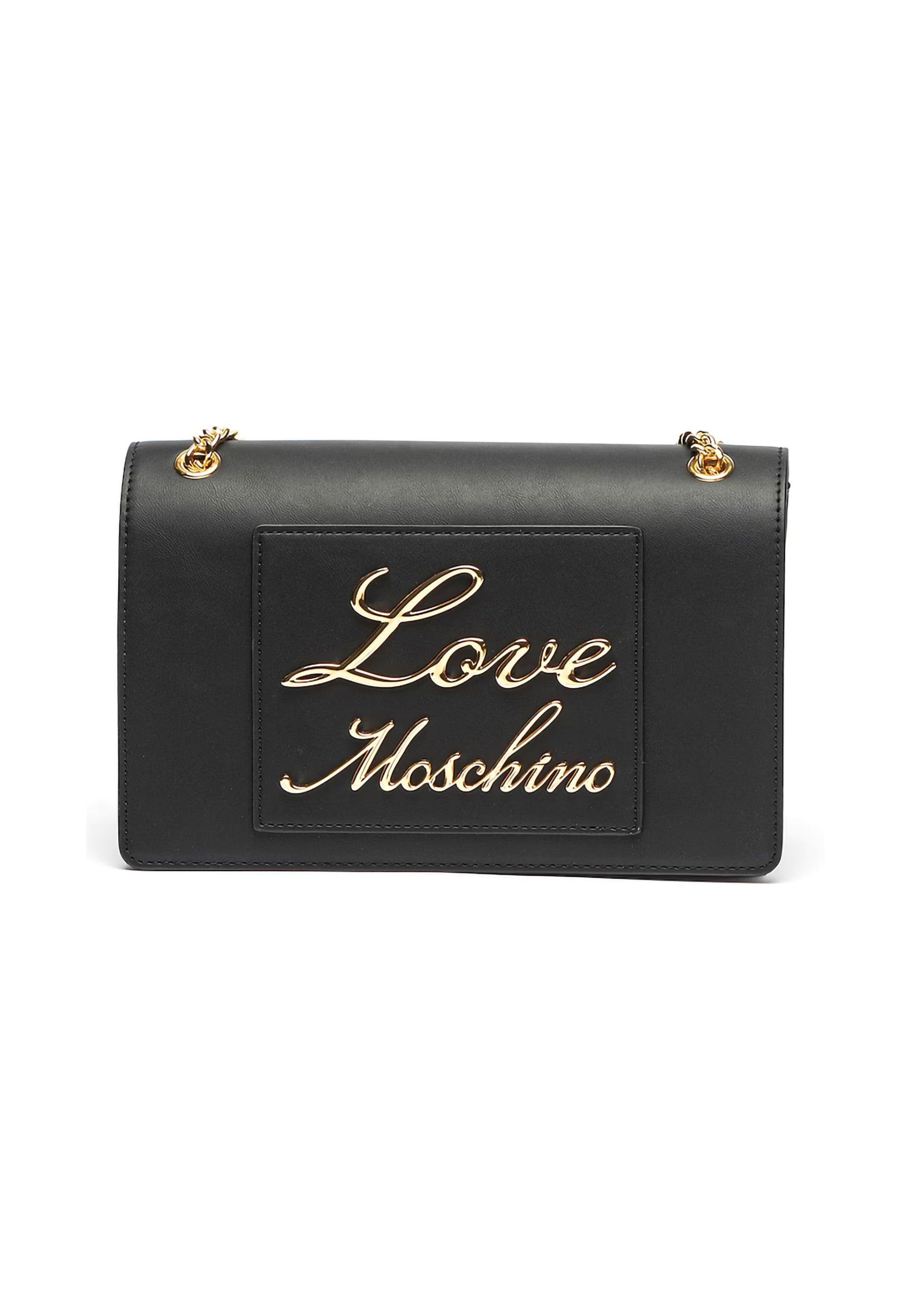 LOVE MOSCHINO Borsa Tracolla Donna Nero JC4117PP1ILM0000 - Sandrini Calzature e Abbigliamento