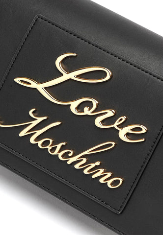 LOVE MOSCHINO Borsa Tracolla Donna Nero JC4117PP1ILM0000 - Sandrini Calzature e Abbigliamento