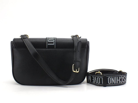LOVE MOSCHINO Borsa Tracolla Fibbia Nero JC4311PP0DKO0000 - Sandrini Calzature e Abbigliamento