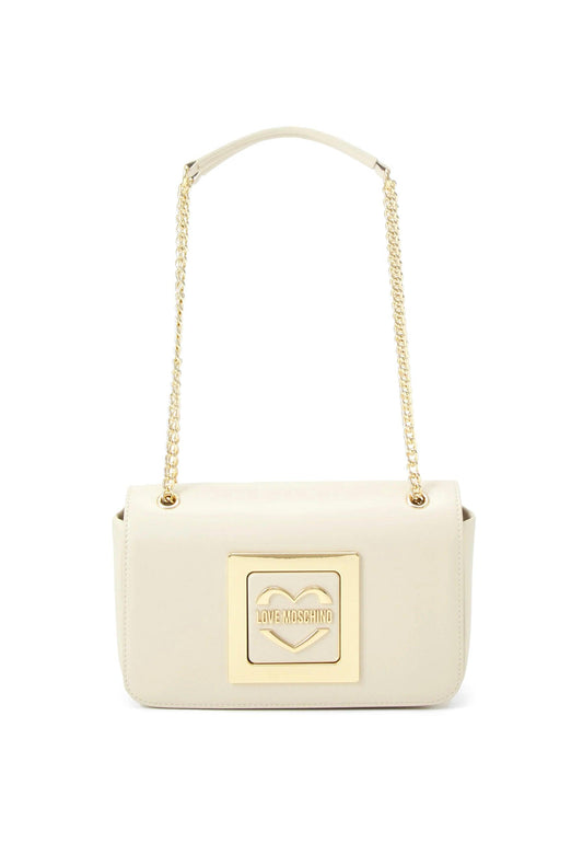 LOVE MOSCHINO Borsa Tracolla Lamb Ecru JC4301PP0GKV0103 - Sandrini Calzature e Abbigliamento