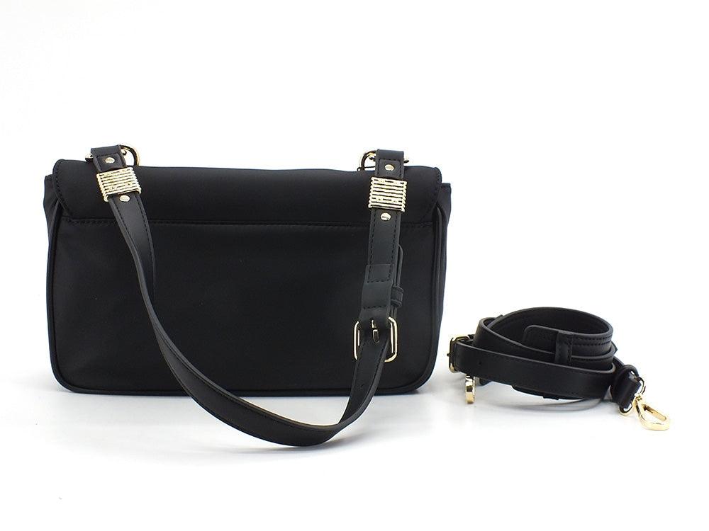 LOVE MOSCHINO Borsa Tracolla Logo Gold Nero JC4295PP0DKM0000 - Sandrini Calzature e Abbigliamento
