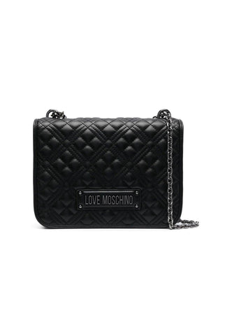 LOVE MOSCHINO Borsa Tracolla Nero Canna di Fucile JC4000PP1ILA000A - Sandrini Calzature e Abbigliamento