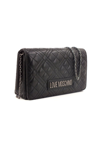 LOVE MOSCHINO Borsa Tracolla Nero Canna di Fucile JC4079PP0HLA000A - Sandrini Calzature e Abbigliamento