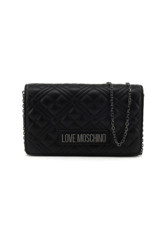 LOVE MOSCHINO Borsa Tracolla Nero Metal JC4079PP1ILA000A - Sandrini Calzature e Abbigliamento