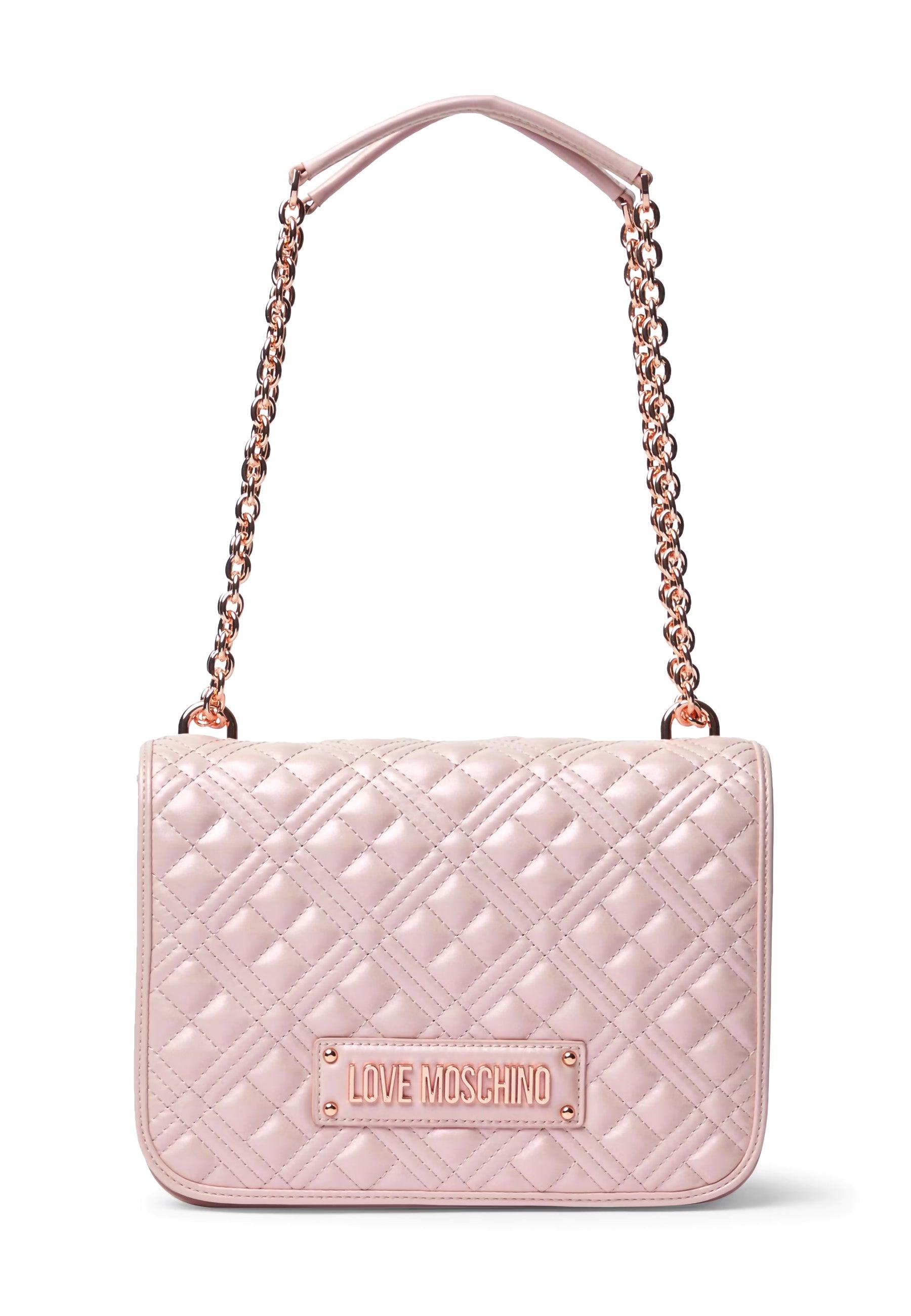 LOVE MOSCHINO Borsa Tracolla Shoulder Rosegold JC4000PP0HLA0635 - Sandrini Calzature e Abbigliamento