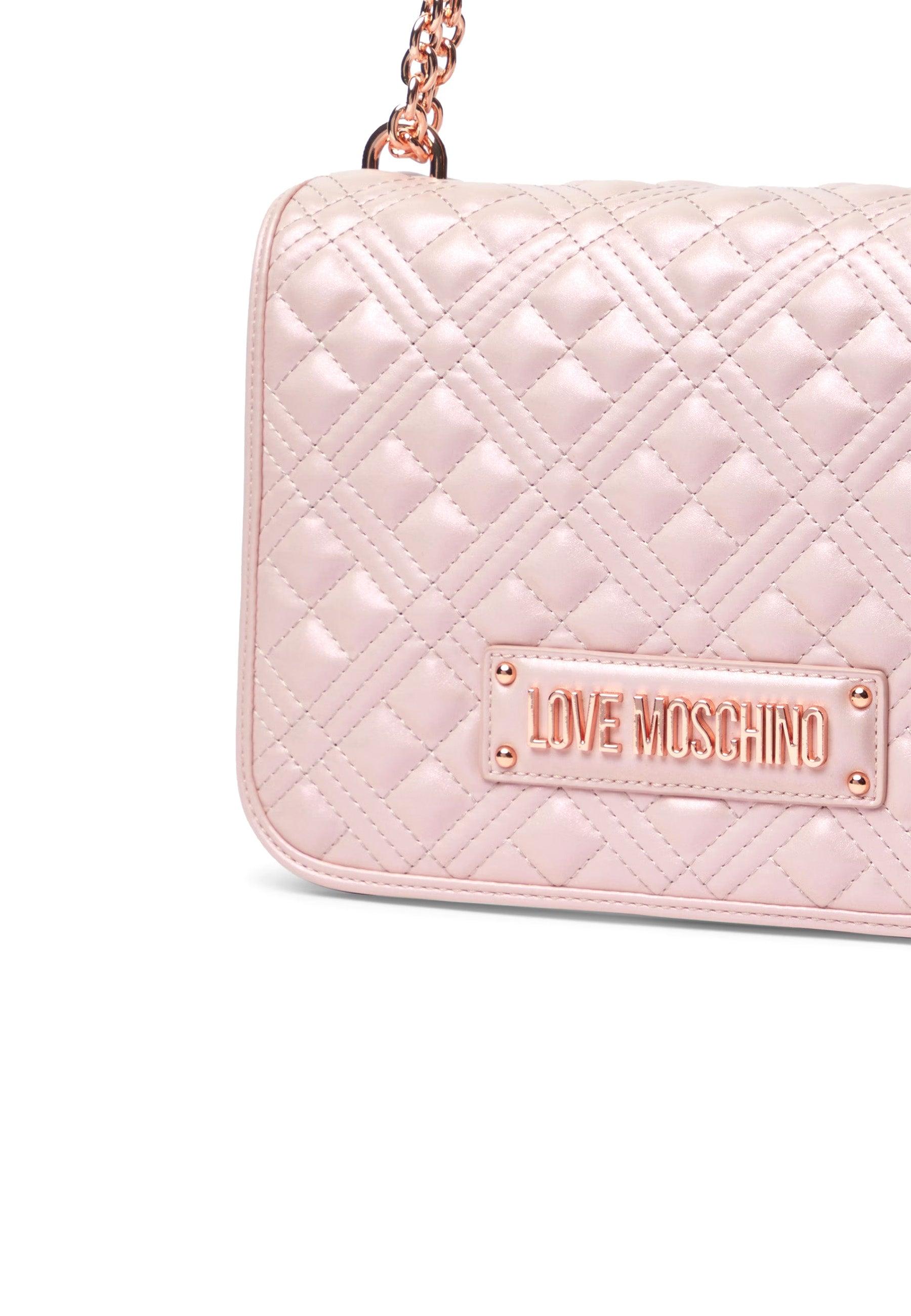 LOVE MOSCHINO Borsa Tracolla Shoulder Rosegold JC4000PP0HLA0635 - Sandrini Calzature e Abbigliamento