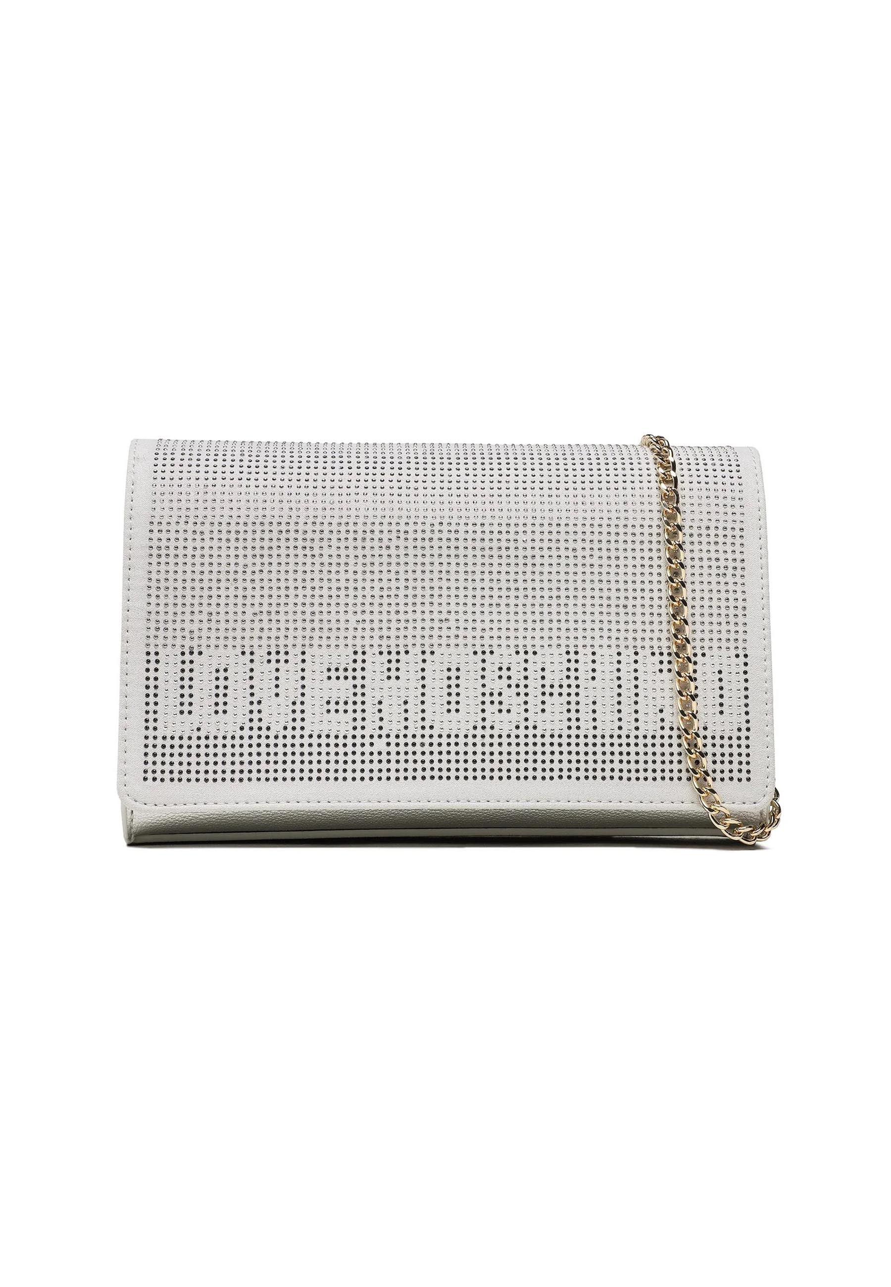 LOVE MOSCHINO Borsa Tracolla Strass Silver JC4139PP1GLY190A - Sandrini Calzature e Abbigliamento