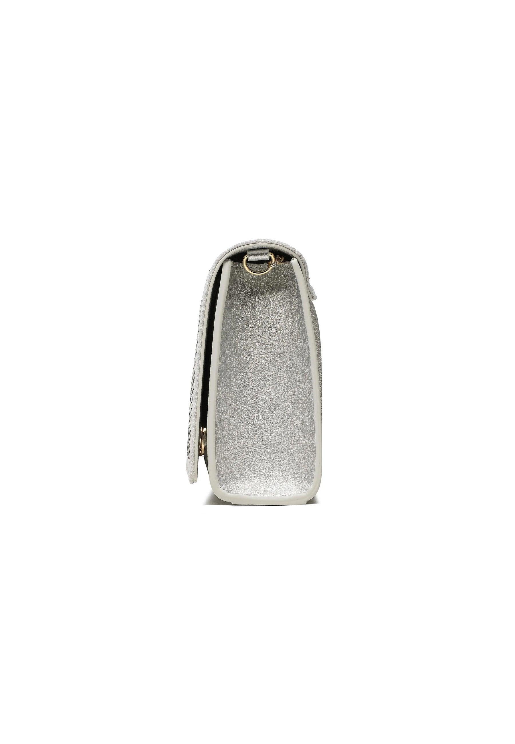 LOVE MOSCHINO Borsa Tracolla Strass Silver JC4139PP1GLY190A - Sandrini Calzature e Abbigliamento