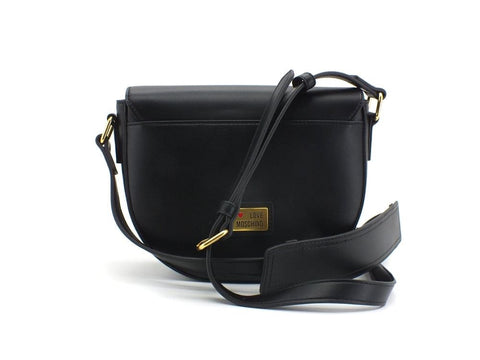 LOVE MOSCHINO Borsa Tracolla Tonda Clutch Cuori Nero JC4077PP1ELC0000 - Sandrini Calzature e Abbigliamento
