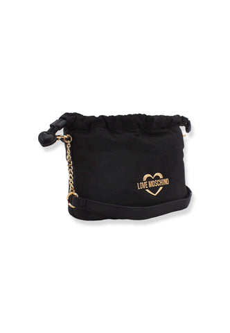 LOVE MOSCHINO Bucket Nylon Borsa Donna Nero JC4057PP1FLE100A - Sandrini Calzature e Abbigliamento