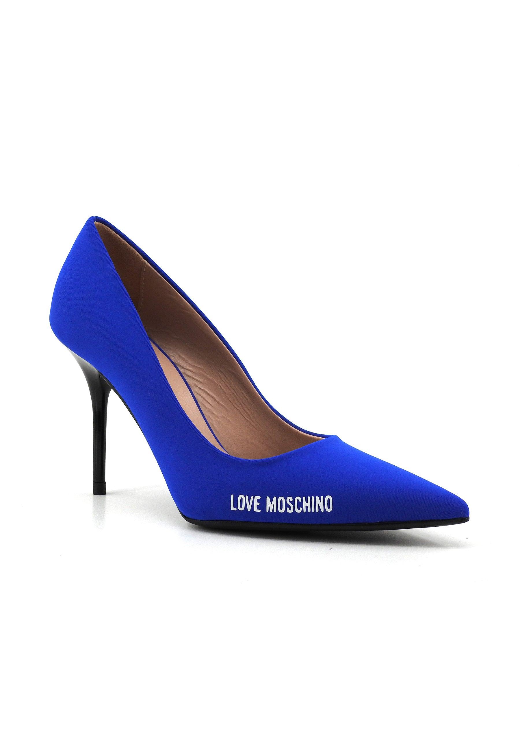 LOVE MOSCHINO Décolléte Donna Blu Zaffiro JA10089G1IIM0715 - Sandrini Calzature e Abbigliamento